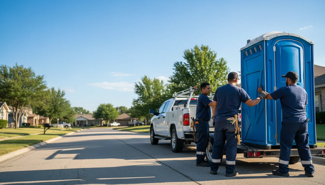 Portable Toilet Rental in Wilber, NE near me